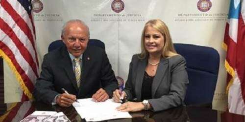 Justicia y OPM firman acuerdo para educar sobre la equidad de género