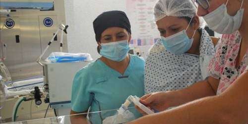 Mujer mexicana da a luz septillizos