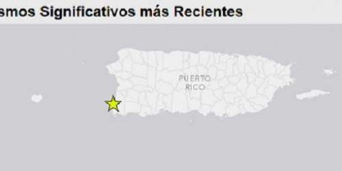 Fuerte temblor en el oeste