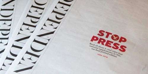 El fin del papel en el periodismo