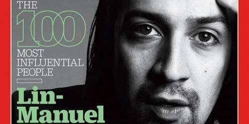 Lin-Manuel Miranda en la portada de los más influyentes de Time