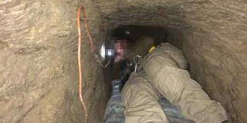 Confirman el hallazgo del túnel más largo en la frontera de California