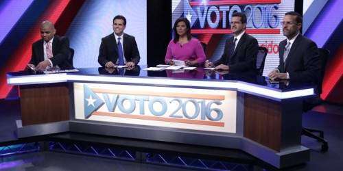 Imperan los ataques en el debate primarista del PNP (galería)