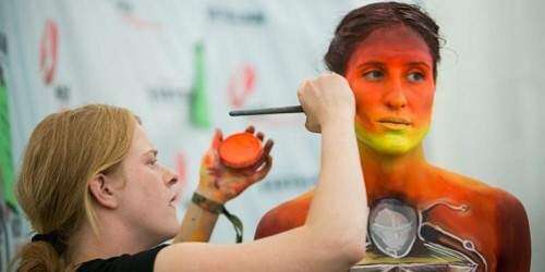 El ‘bodypainting’ mundial se congrega en Austria