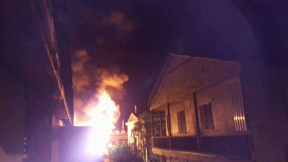 Investigan incendio en la Casa Alcaldía de Manatí (galería)