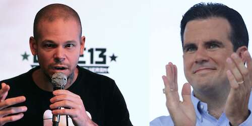 Rosselló y Residente conversan sobre el status