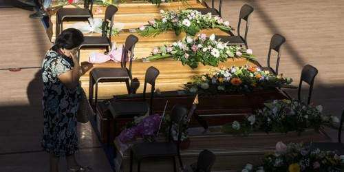 Primer funeral de Estado por las víctimas del sismo en Italia (vídeo)