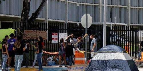 Campamento contra JCF niega uso de fondos públicos municipales