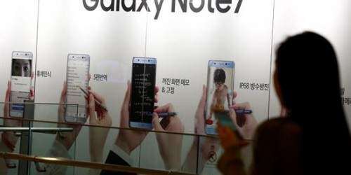 Samsung ofrece el cambio del Note 7 en los aeropuertos