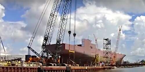 Manos boricuas participan en construcción de barcos Crowley
