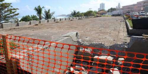 Todo listo para inagurar el Paseo Puerta de Tierra