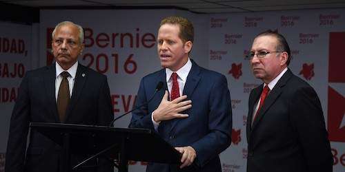 Condena ‘espionaje político’ contra Bernier en reunión con soberanistas