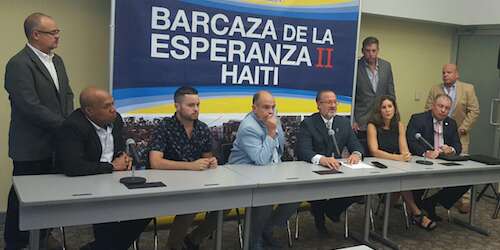 Ayuda para Haití zarpa de Ponce la próxima semana