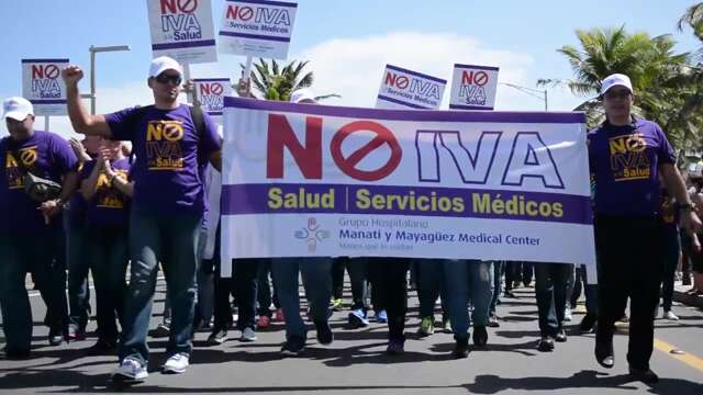 Marcha en contra del IVA / Archivo NotiCel