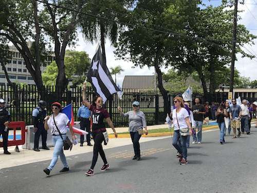 Carmen Yulín llama a protestar al Gobernador (video + galería)