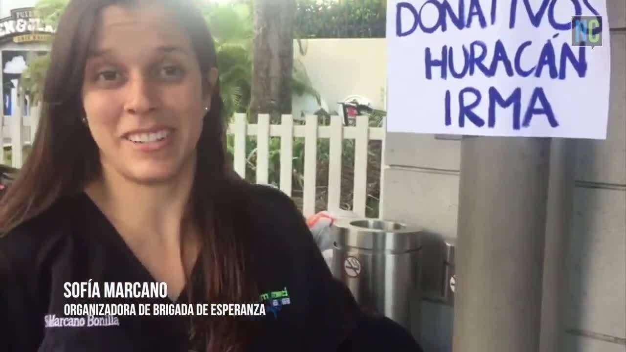 Brigada de Esperanza organiza ayuda para las Islas impactadas por Irma