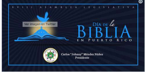 Defienden el ‘Día de la Biblia’ en la Cámara de Representantes