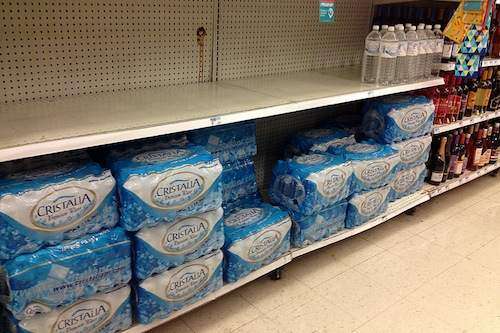 Los municipios que recibirán suministro de comida y agua