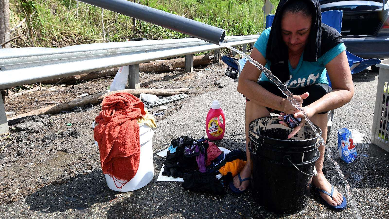 Oasis natural en la PR-10 da vida a Utuado