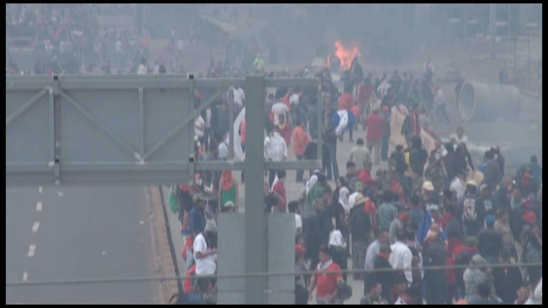 FNRP llama a seguir ‘lucha’ en las calles para defender triunfo Nasralla