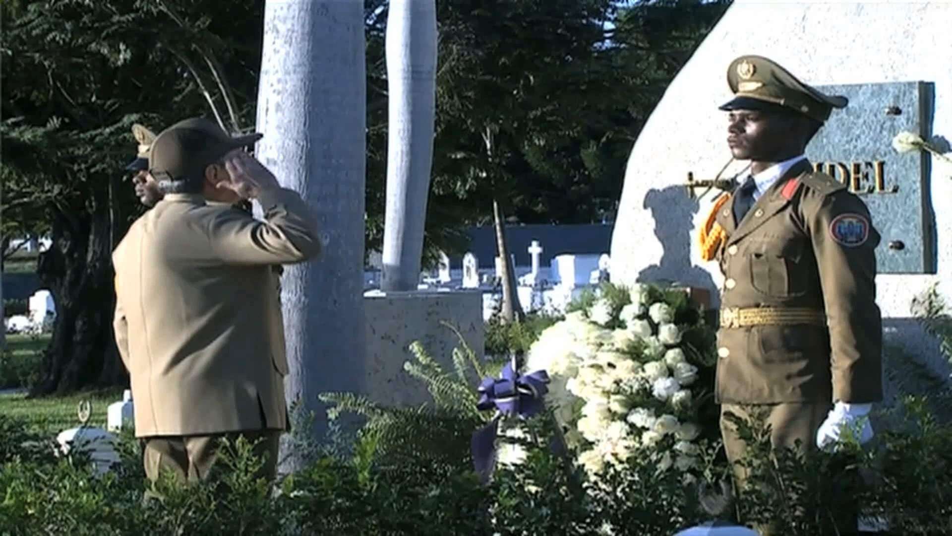 Raúl Castro preside ceremonia de homenaje a Fidel Castro en Cuba