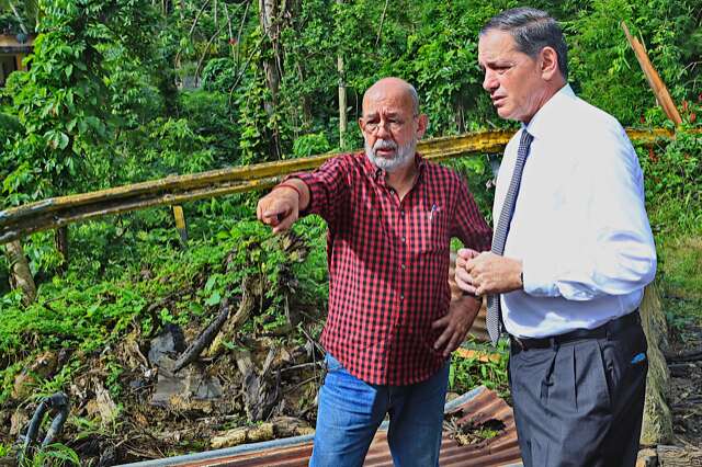 Derrumbe en carretera de Cupey preocupa ciudadanos