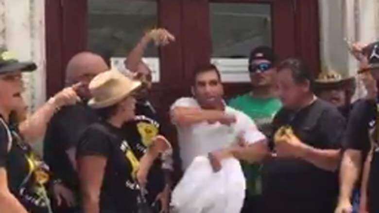 Queda en nada el codazo del representante Rivera Guerra