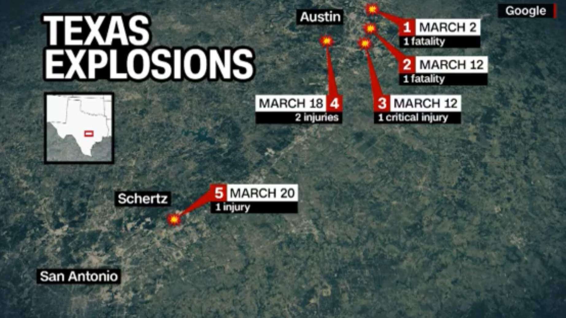 Muere atacante que atemorizó a Texas con explosivos