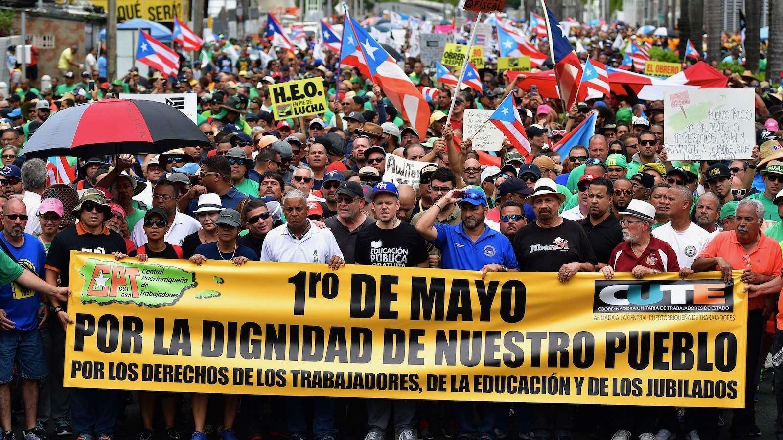 Día soleado para un Paro que divide opiniones