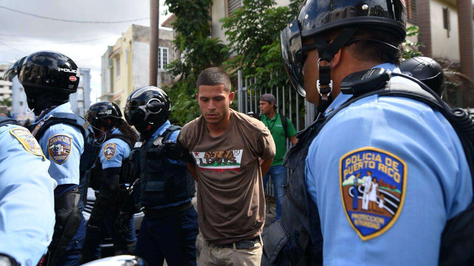 Arrestados durante manifestaciones del 1 de mayo