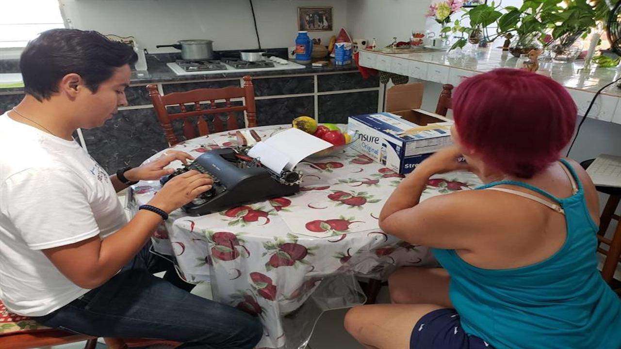 Una máquina de escribir también ayudó a ‘reconstruir’ a Puerto Rico