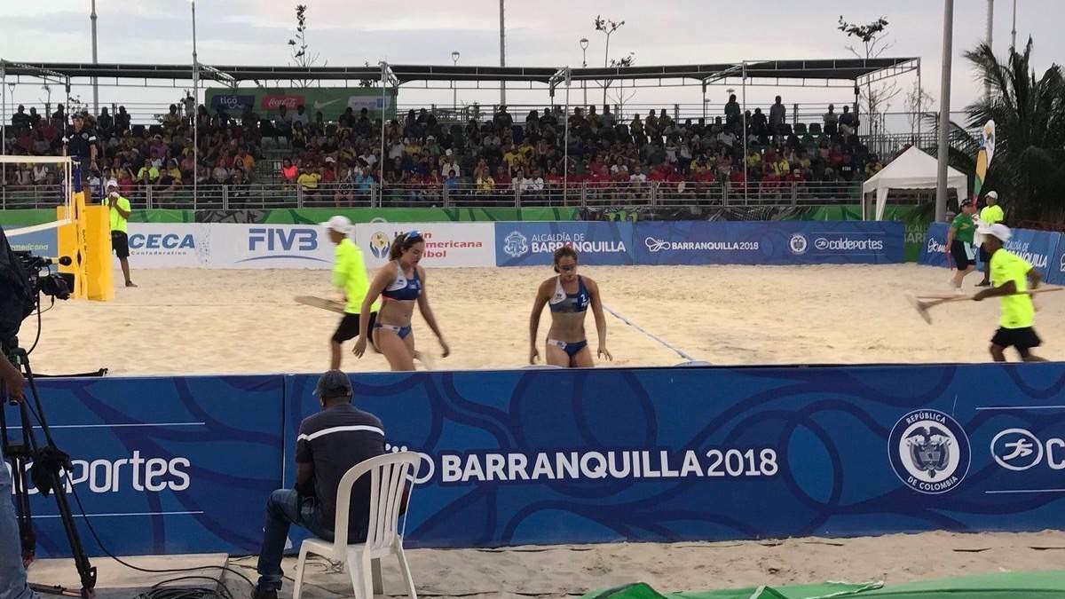 Cae PR en voleibol playero