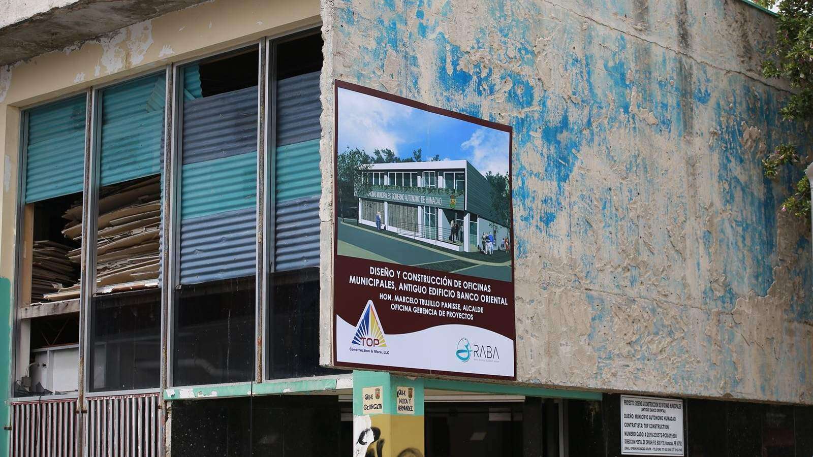 Plaza pública de Humacao comienza su renovación