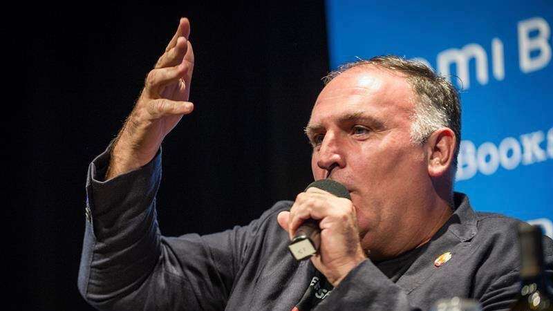 Chef Jose Andrés ayuda a damnificados del huracán Michael
