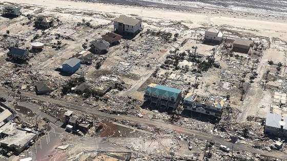 Una pareja narra cómo encontró su casa tras el huracán Michael