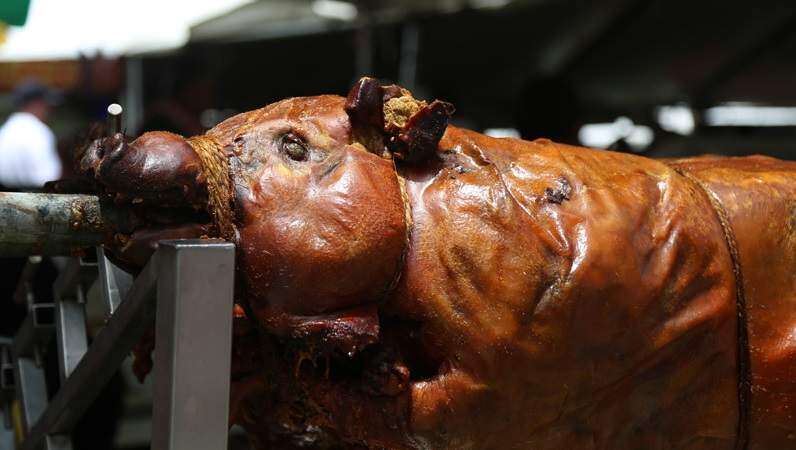 El secreto del mejor lechón asado