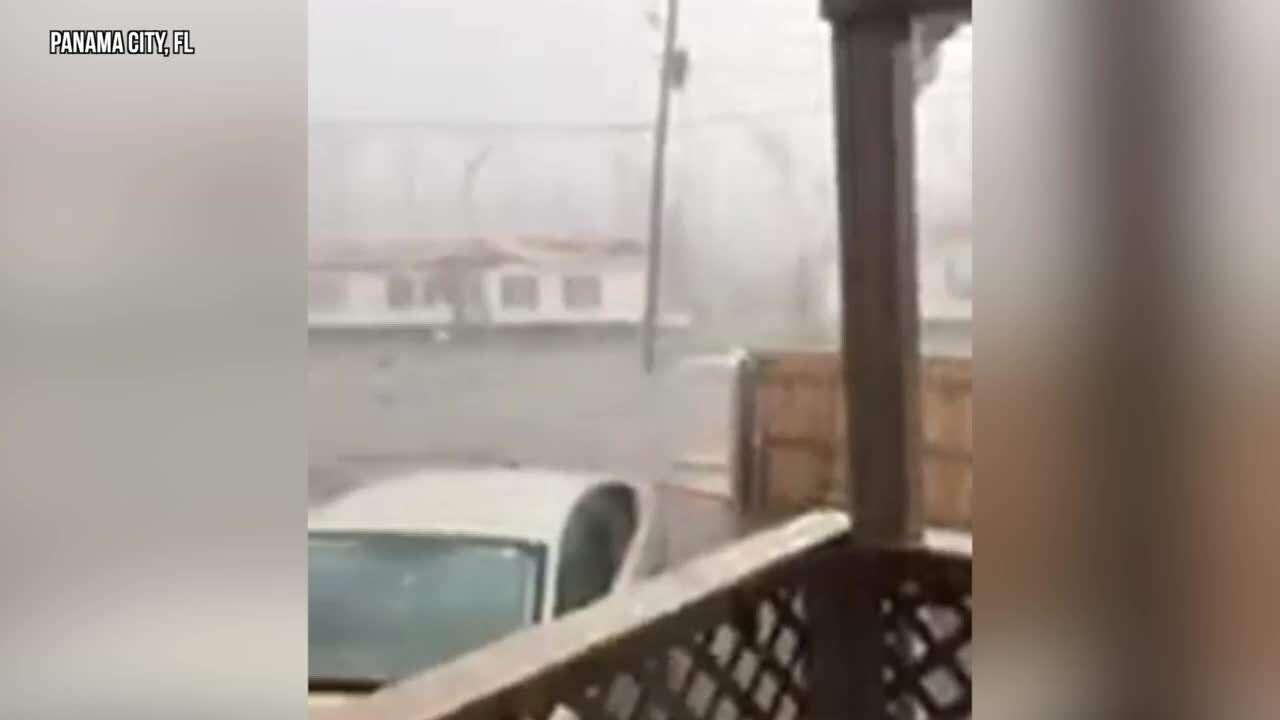 Así ha sido el impacto del huracán Michael en la Florida