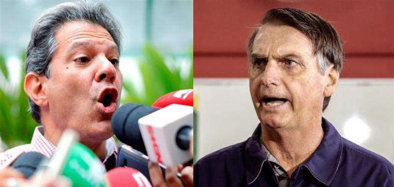Bolsonaro arenga el ‘anticomunismo’ y Haddad se aconseja con Lula