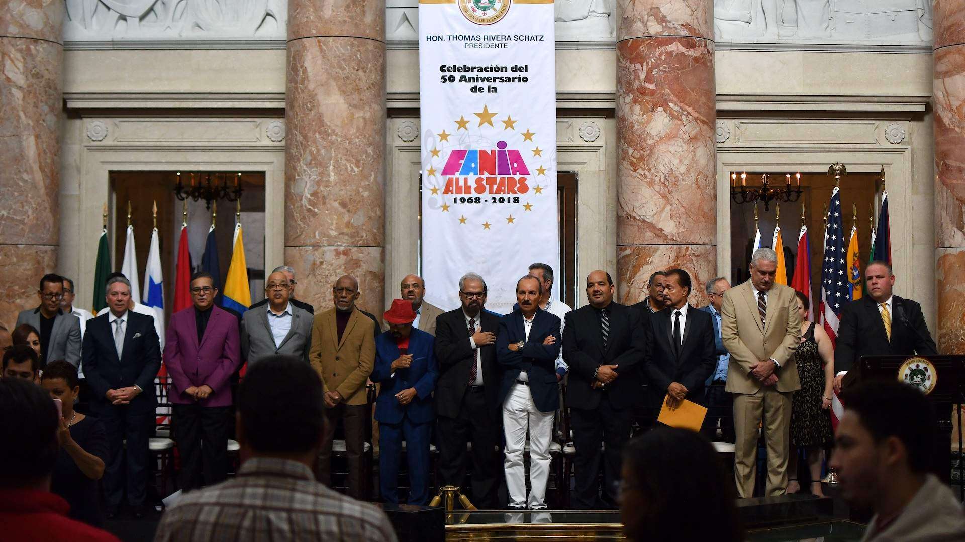 Legislatura homenajea a las Estrellas de Fania en sus 50 años