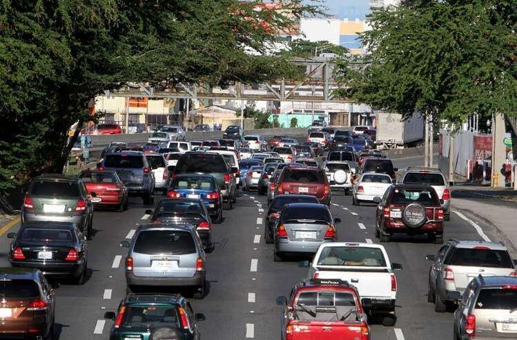 Monumental tapón en el Expreso 52