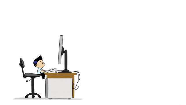 Pepito busca en el diccionario