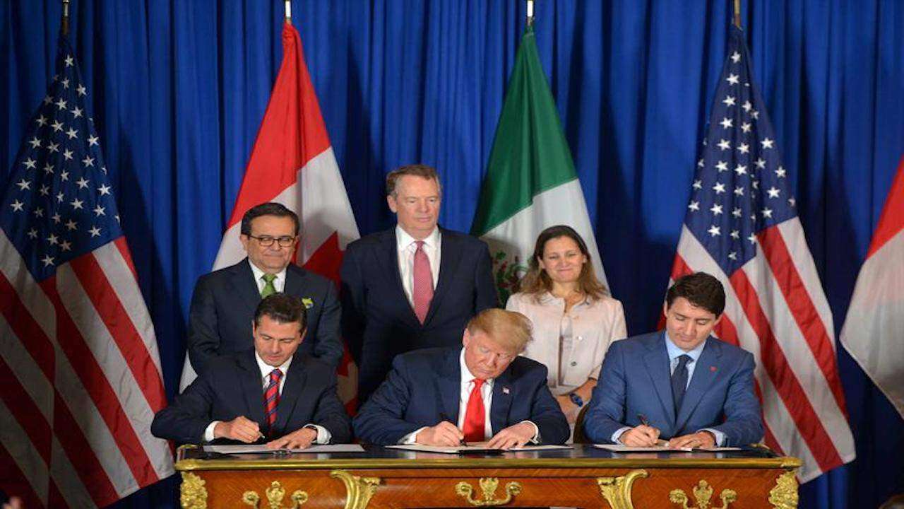 EE.UU., México y Canadá firman tratado comercial