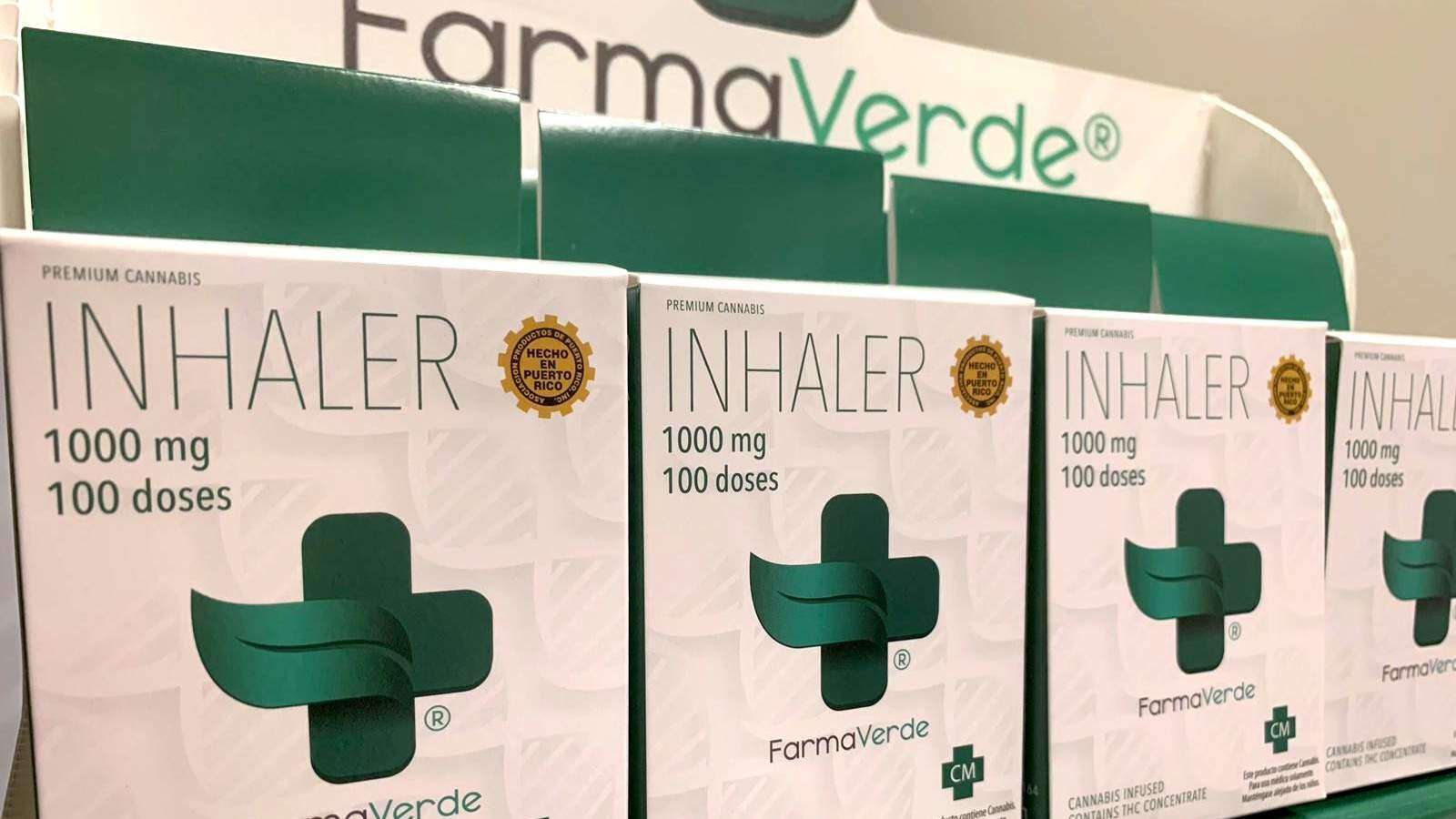 Nuevo inhalador de FarmaVerde para pacientes de cannabis medicinal