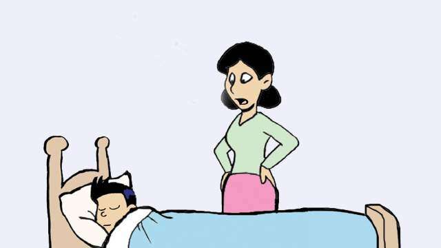 Pepito busca una excusa para no coger un quiz