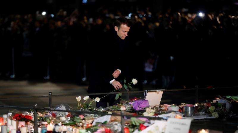 Homenajean a víctimas de atentado terrorista en Estrasburgo