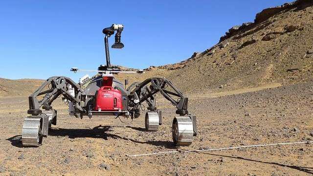 El planeta Marte empieza en los desiertos de Marruecos