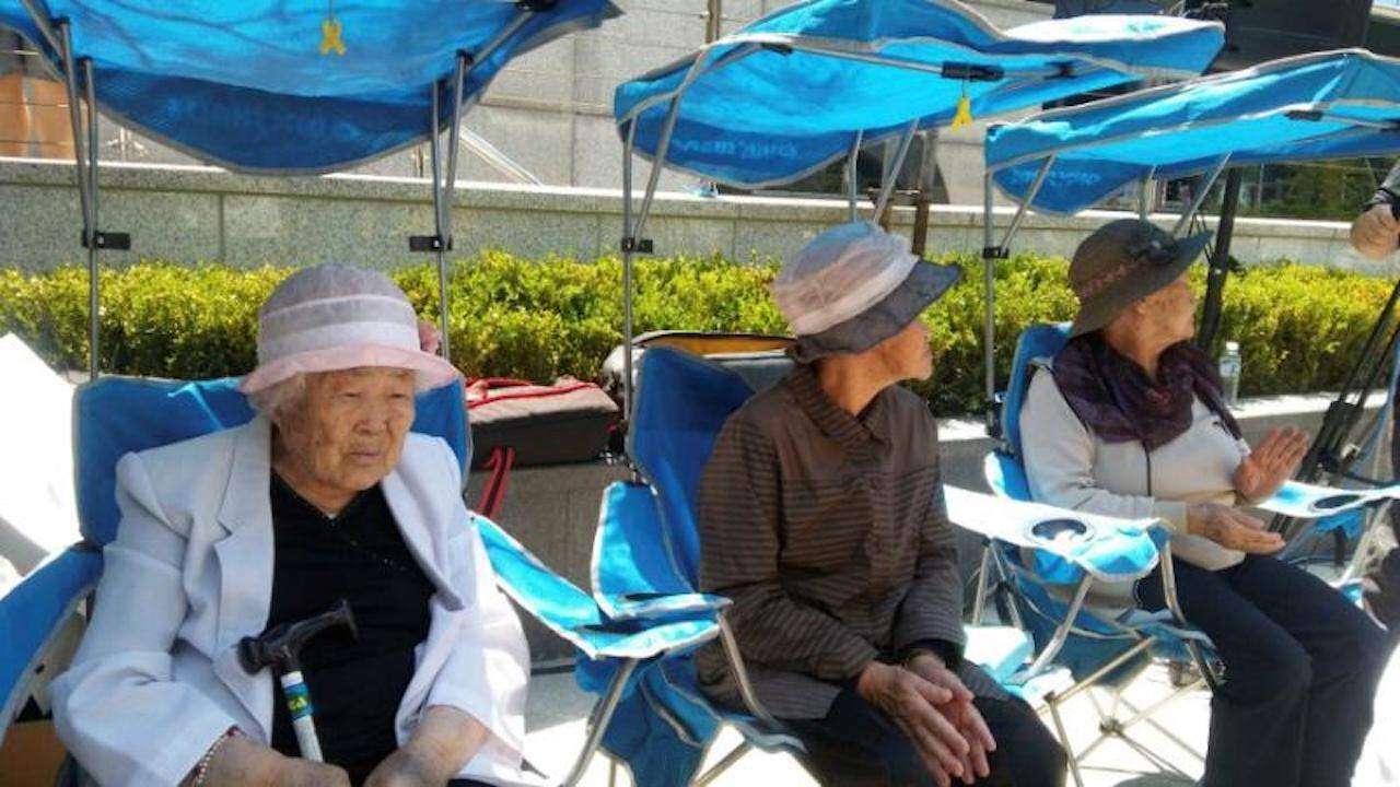 Esclavas sexuales surcoreanas aún piden disculpas de Japón
