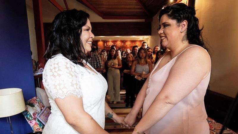 Adelantan bodas LGBTQ de cara a presidencia de Bolsonaro en Brasil