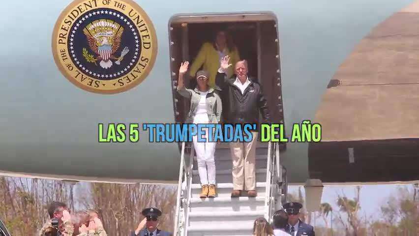 5 ocurrencias de Trump que marcaron el 2018