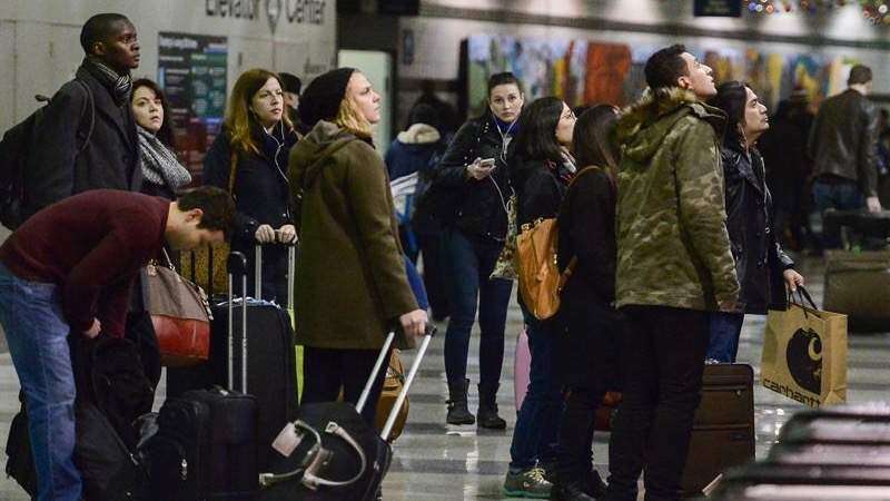 Casi 113 millones viajarán en Estados Unidos durante época navideña